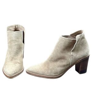 Dolce Vita Spade Suede Ankle Pointed Booties 7.5